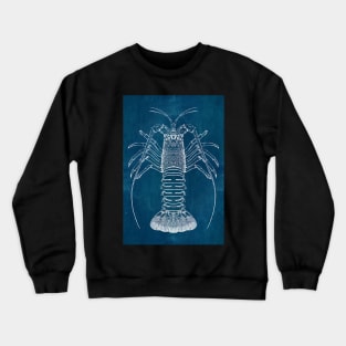 Lobster Blueprint Crewneck Sweatshirt